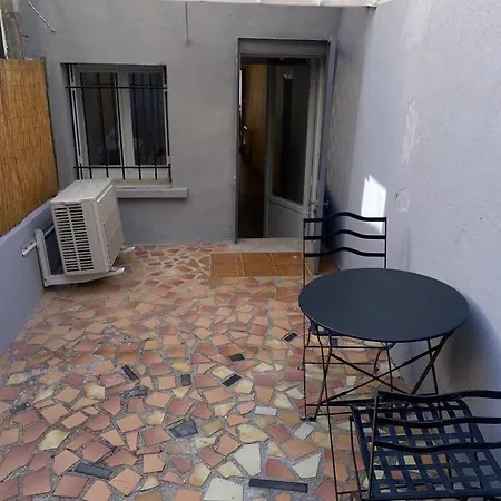Superbe Appartement Climatise Avec Patio Montpellier Exterior foto